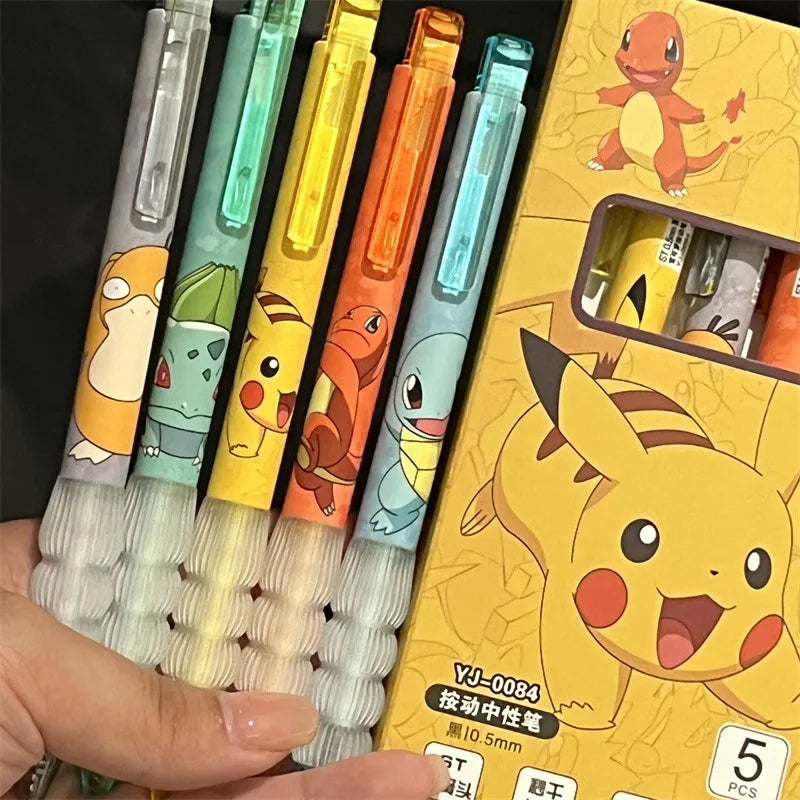 Pokémon Gel Pen - 5 Pcs.
