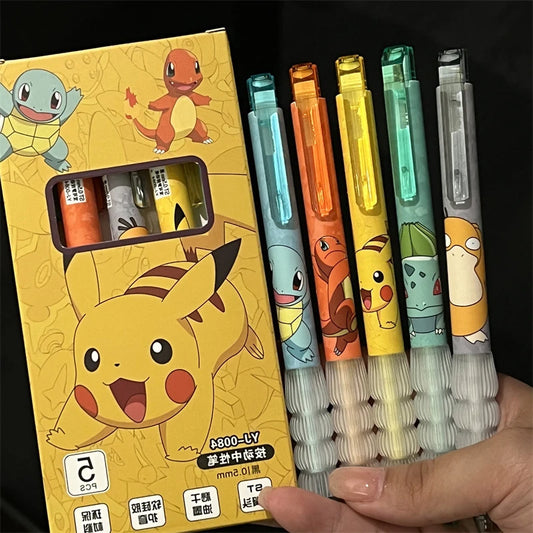 Pokémon Gel Pen - 5 Pcs.