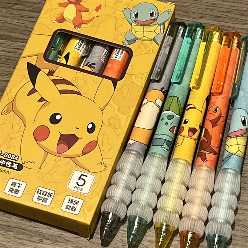 Pokémon Gel Pen - 5 Pcs.